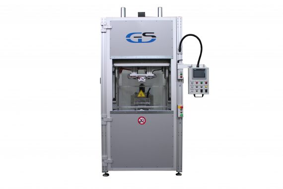 bivalent hot plate/infrared welding machine for wide surfaces GS-042