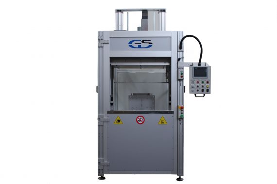 bivalent hot plate/infrared welding machine for wide surfaces GS-041