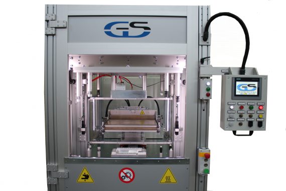 hot plate welding machine for wide surfaces GS-041
