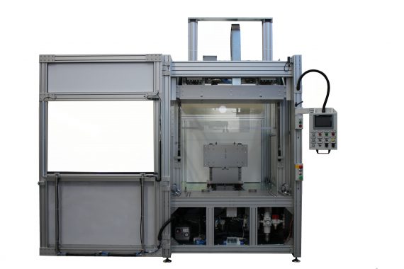 hot plate welding machine for wide surfaces GS-042