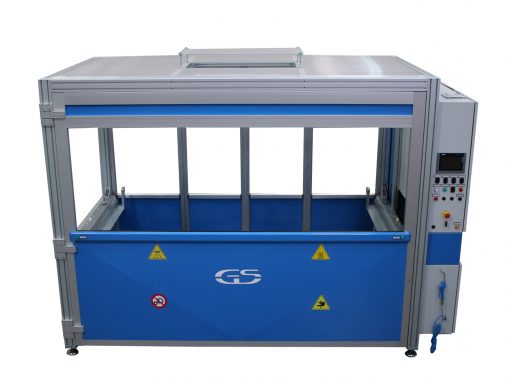 machine with interchangeable fixture GS-014-TL