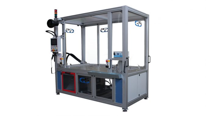 machine with interchangeable fixture GS-013-TCA
