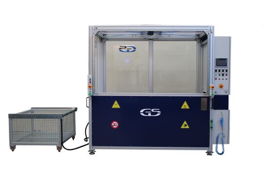 machine with interchangeable fixture GS-013-TL