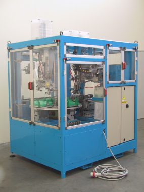 rotary table for assemblying, testing, marking